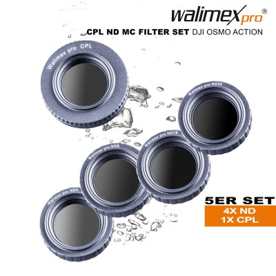 Walimex pro filtro grigio ND1000 slim MC 67mm Filtri UV