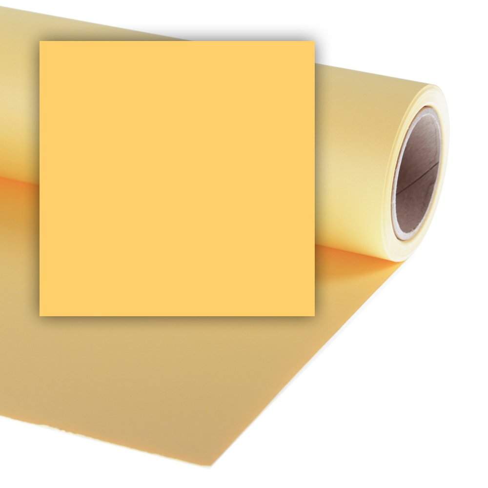 Colorama Hintergrundkarton 1,35 x 11m - Maize