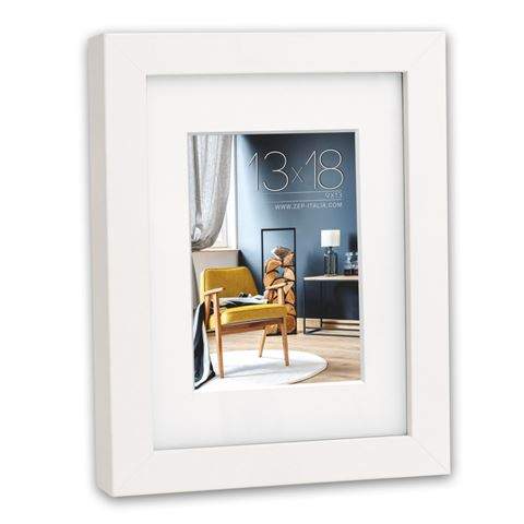 Zep Photo Frame V5968W Niki White 10x15 / 15x20 cm