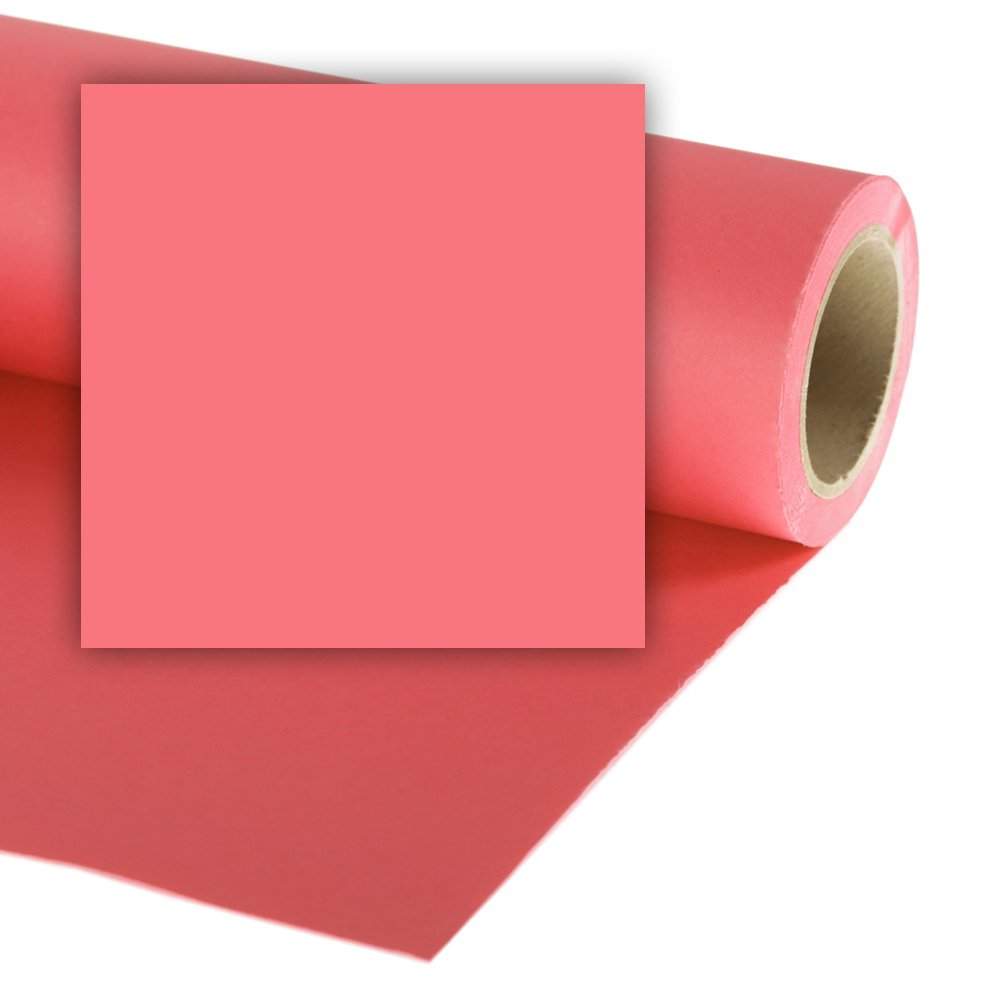 Colorama Hintergrundkarton 2,72 x 11m - Coral Pink