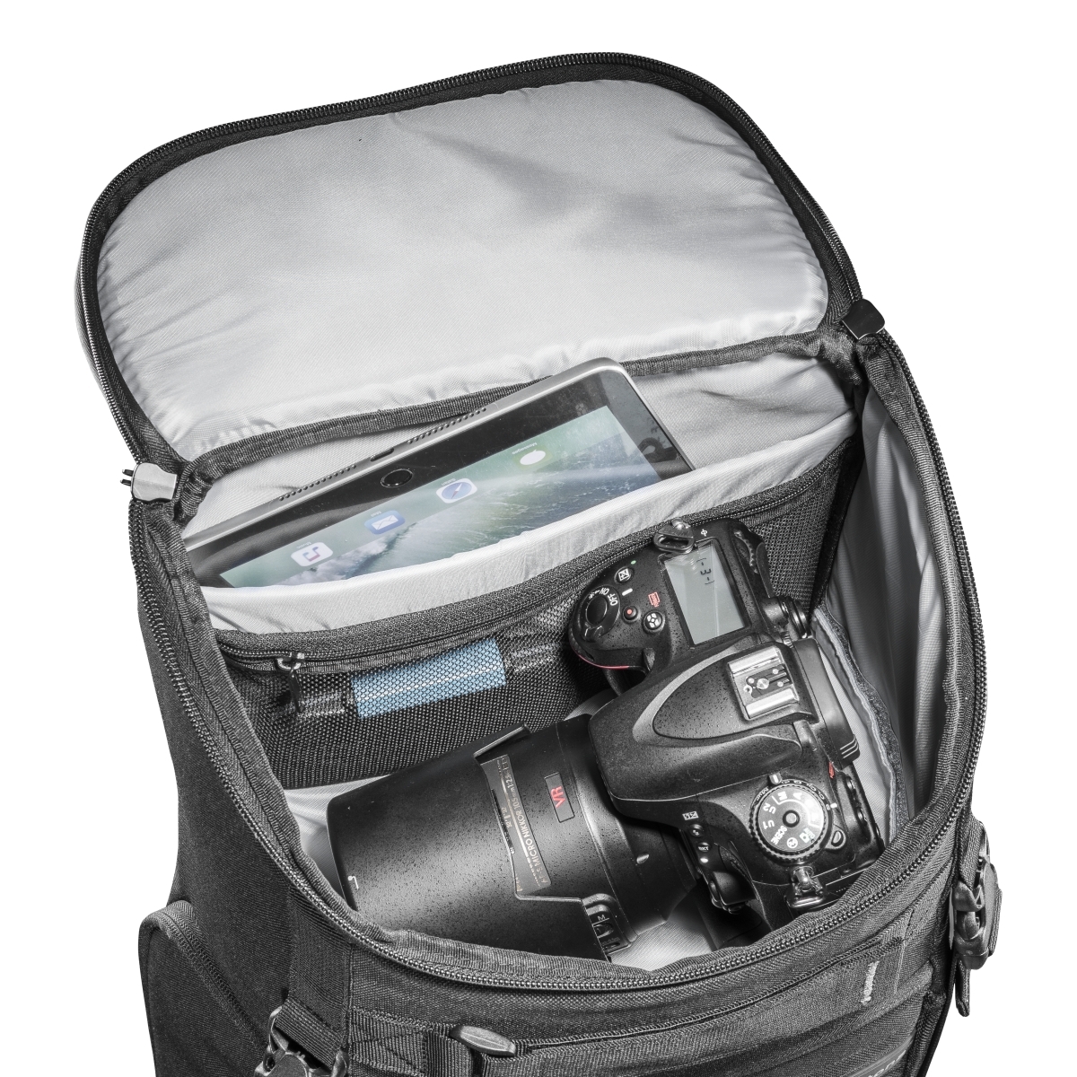 Sac à Dos Photo Mantona Tokio - Pour Appareil Photo, Ordinateur 14" - Imperméable Avec Housse