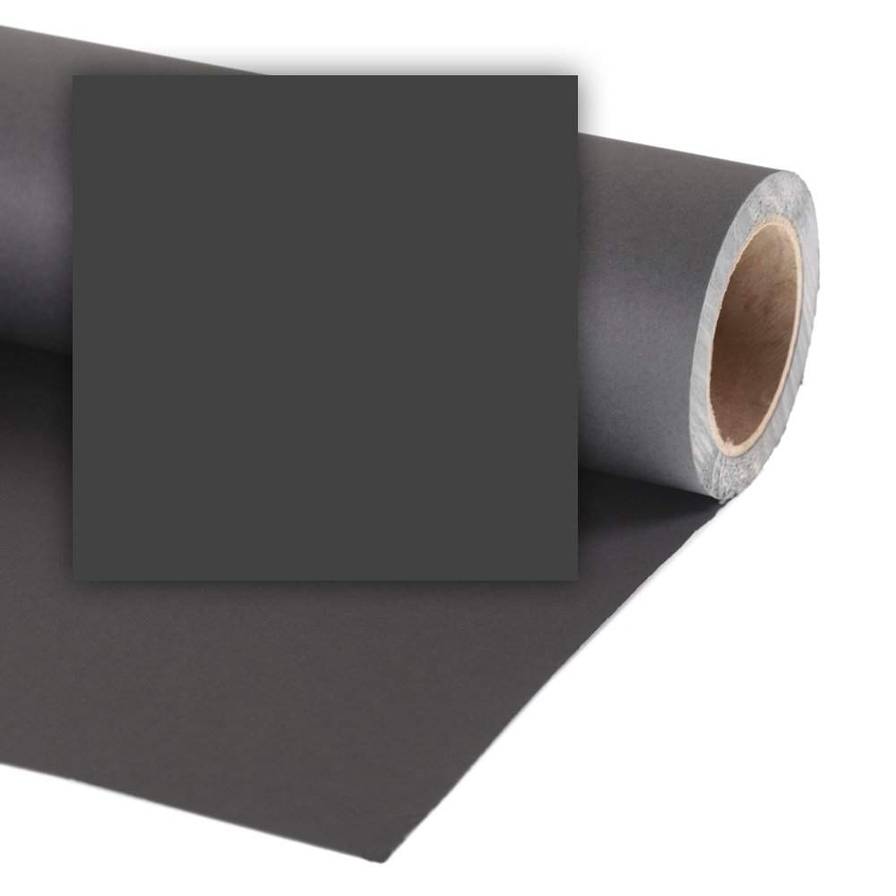 Colorama Hintergrundkarton 2,72 x 25m - Black