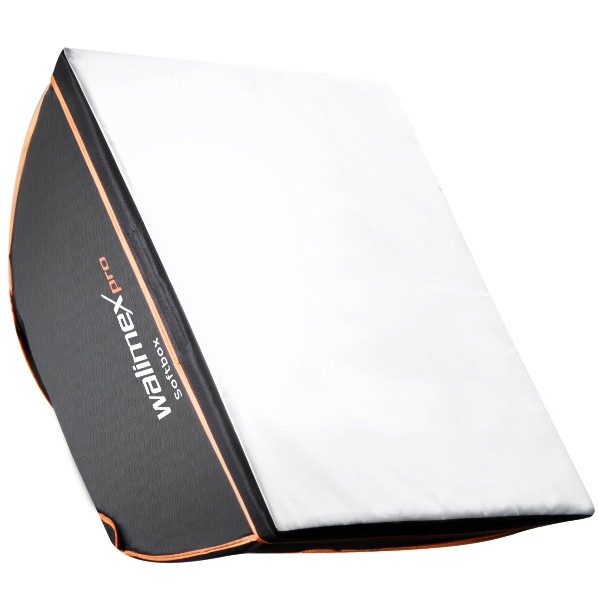 Walimex Pro Softbox Plus Orange Line 25x180 Cm – Con Griglia A Nido D'ape E Maschera Strip, Per Fotografia Di Prodotti E Ritratti