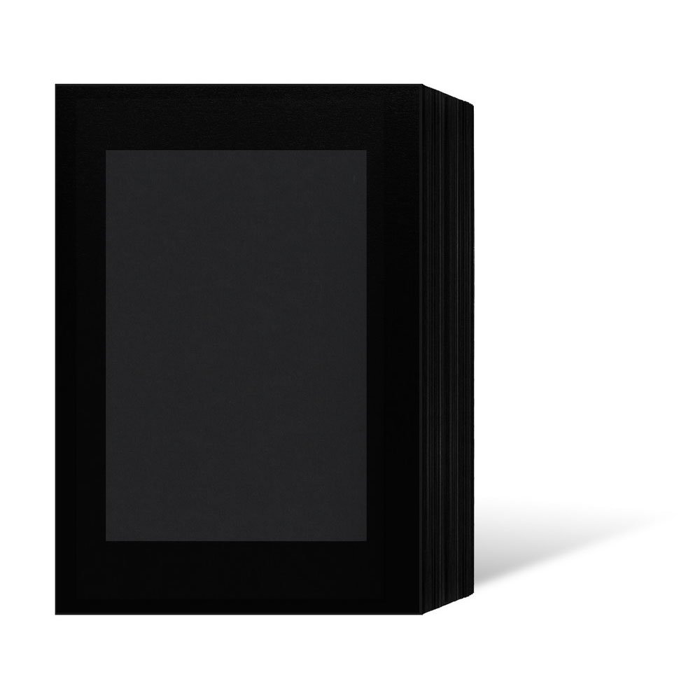 Endlos 10x15 schwarz matt