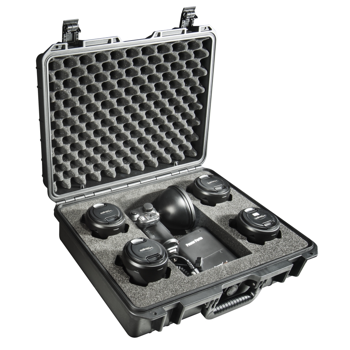 Mantona Einlage 6 Objektive Outdoor Schutzkoffer L