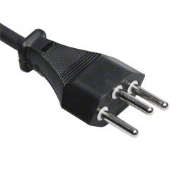 Walimex Stromkabel für die Schweiz 370cm, Netzkabel auf Kaltgeräte Anschluss