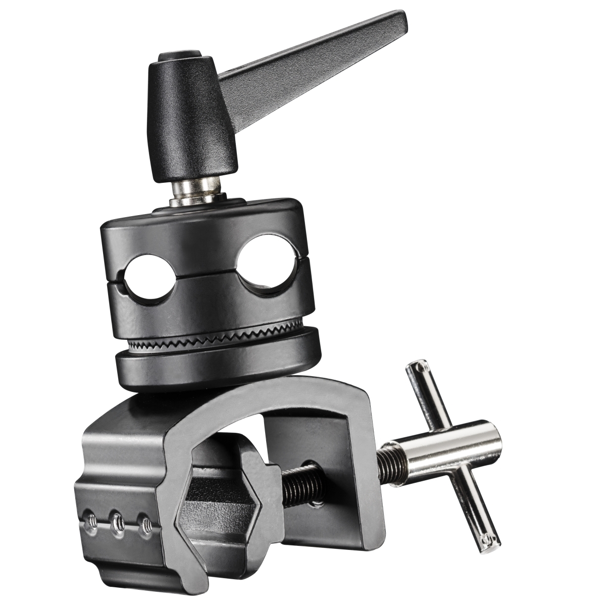 Walimex pro Reflektorhalter mit Klemme, 44-150cm