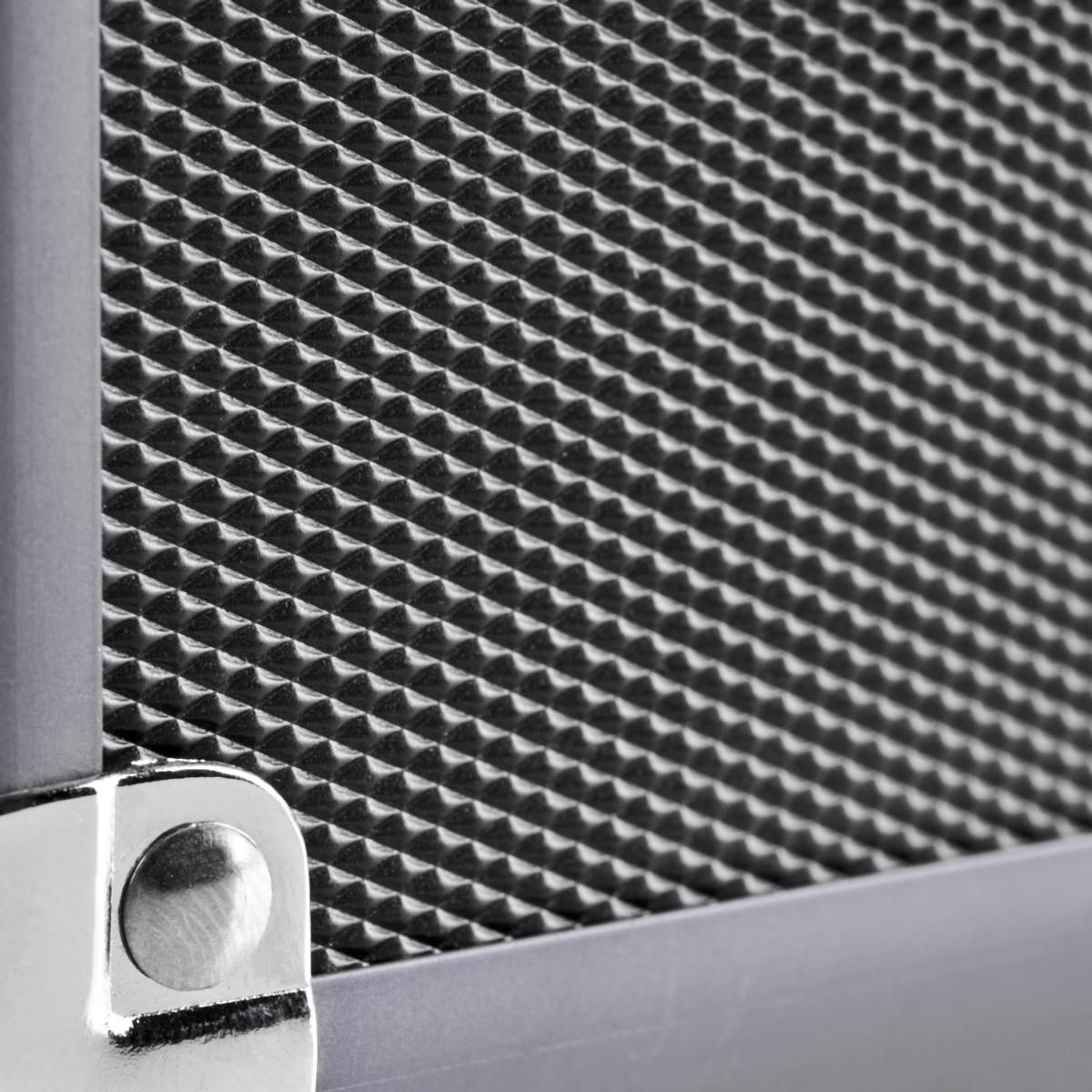 Mantona Foto-Koffer Basic M, schwarz/metallic