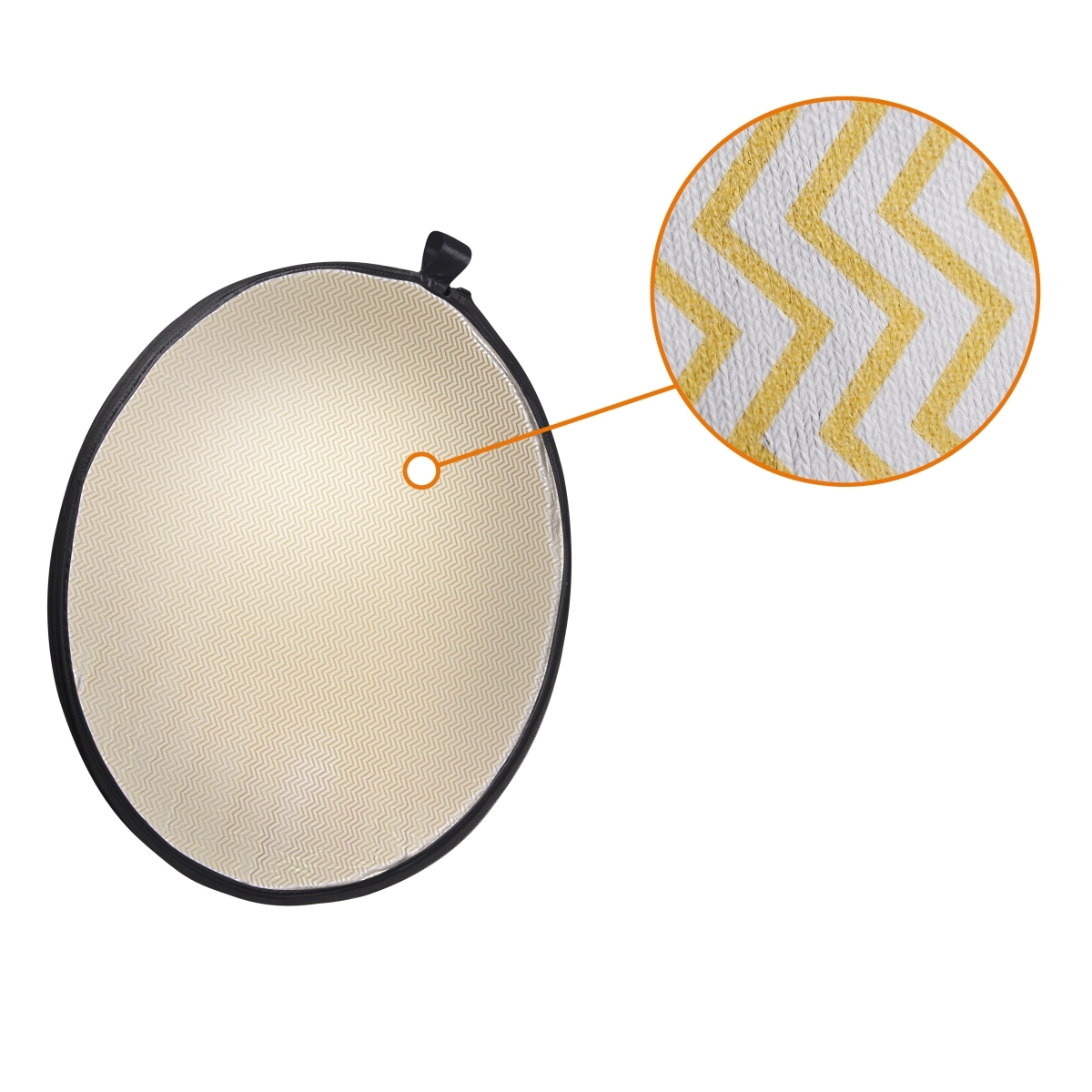 Walimex pro 5in1 Faltreflektor Set wavy, Ø56cm