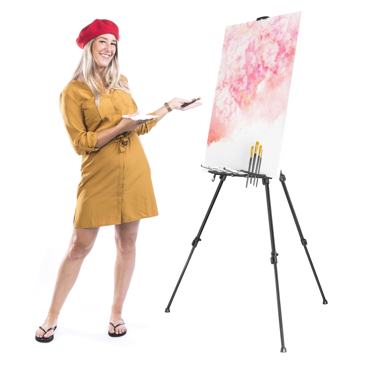 Walimex pro Aluminium Atelierstaffelei L 165cm