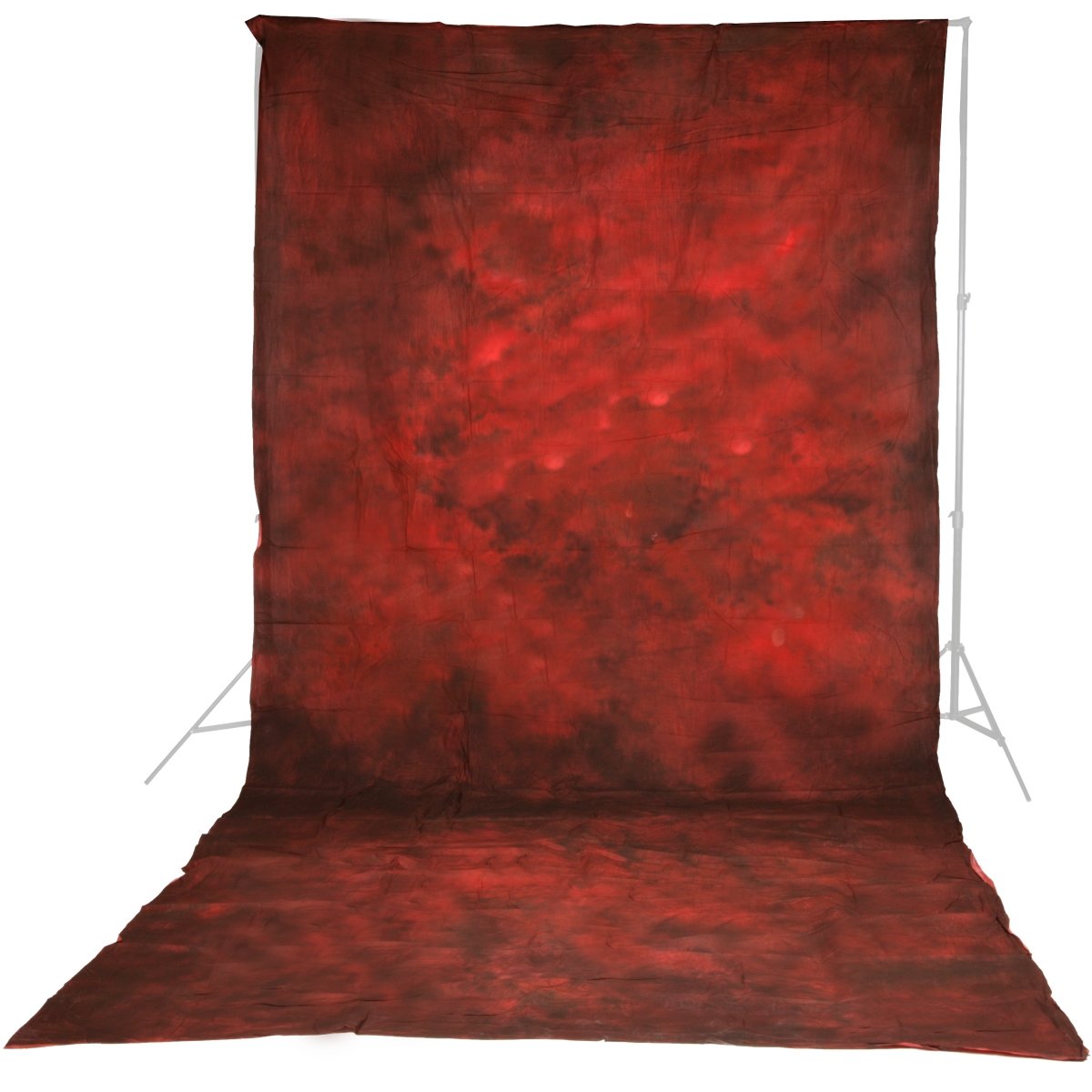 Walimex pro Stoffhintergrund 'Struktur Rot', 3x6m
