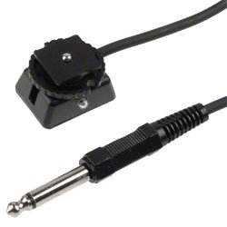 Walimex Synchrokabel 470cm, 6,3mm mit Kameraschuh