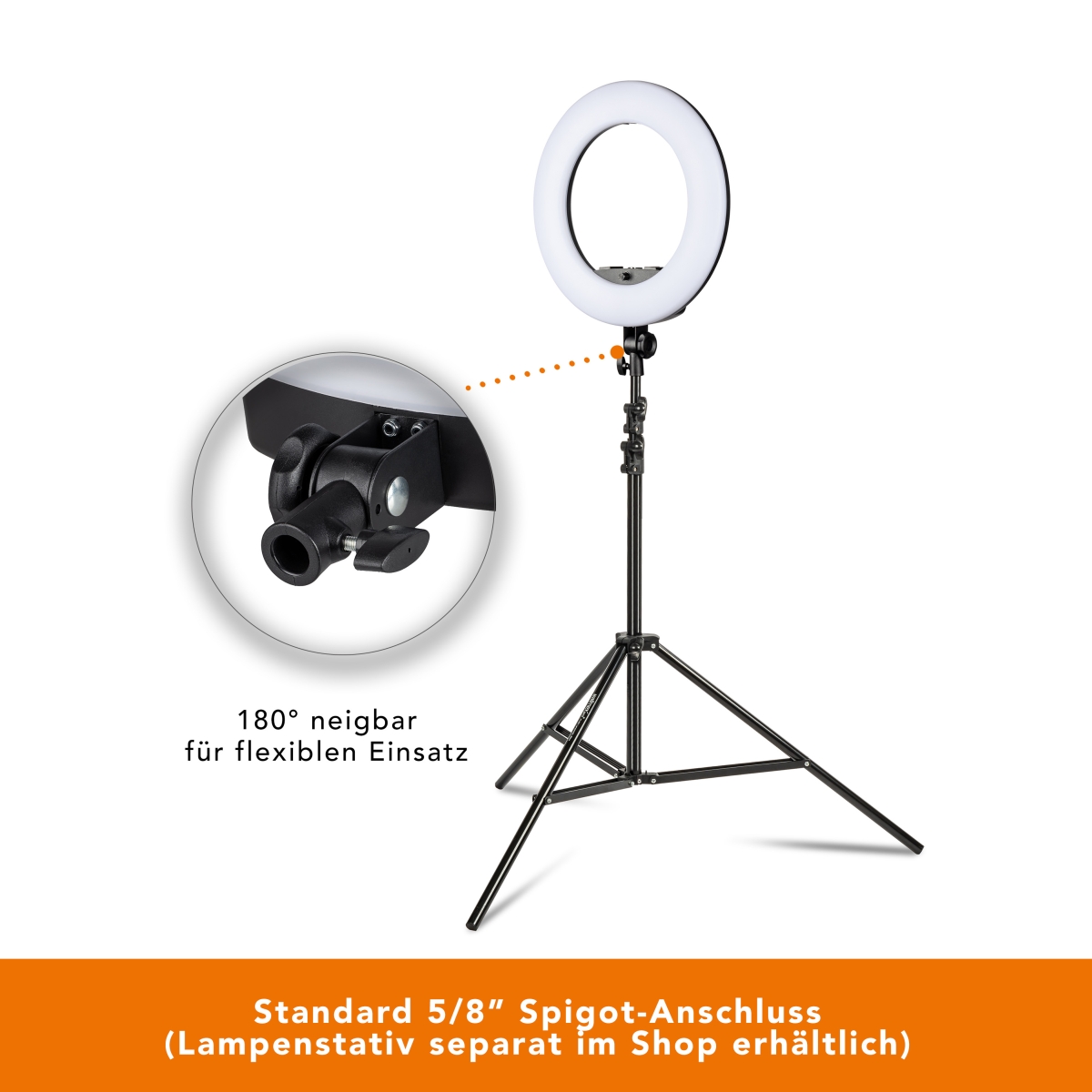 Walimex pro LED Rainbow 60W RGBW Ringleuchte