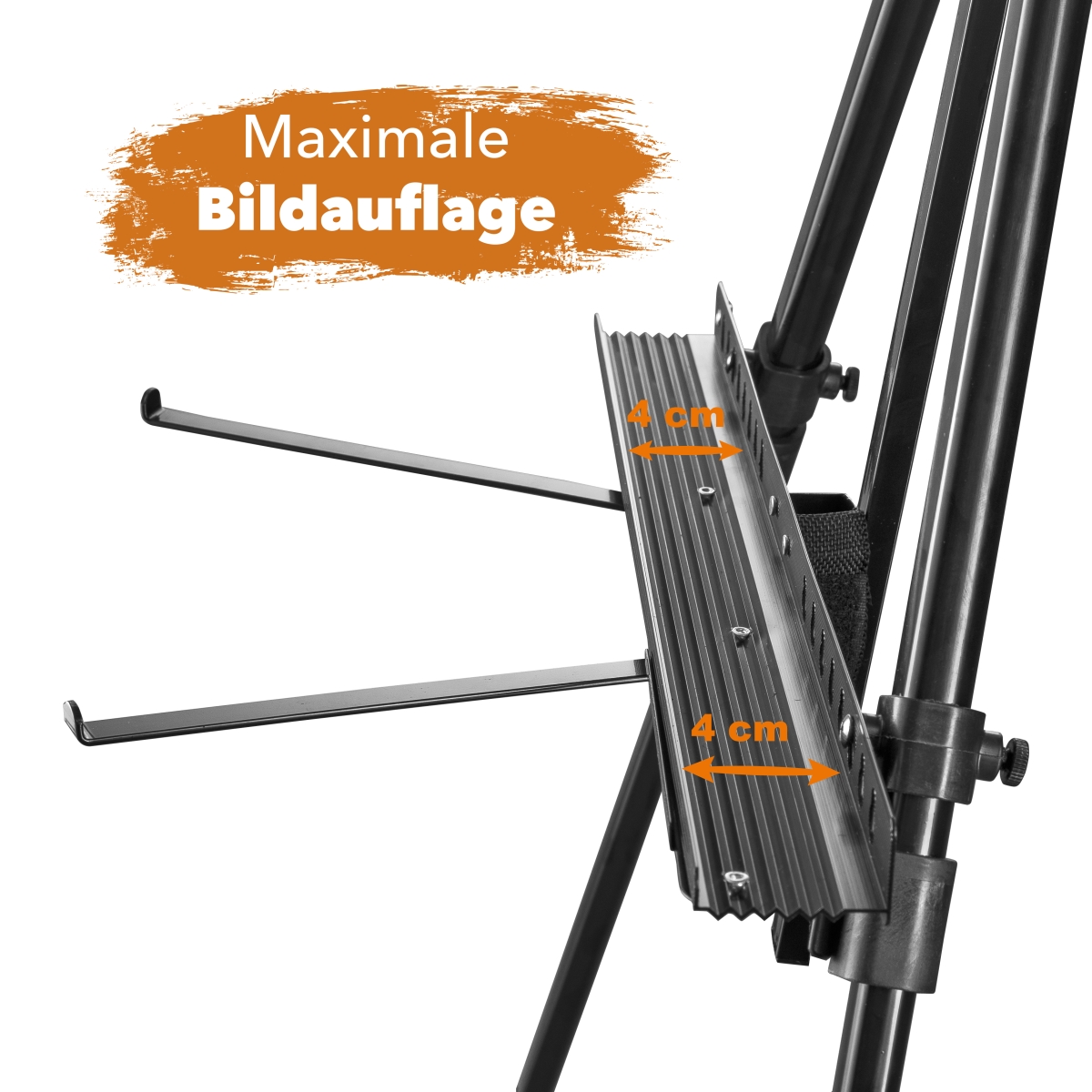 Walimex pro Aluminium Atelierstaffelei L 165cm