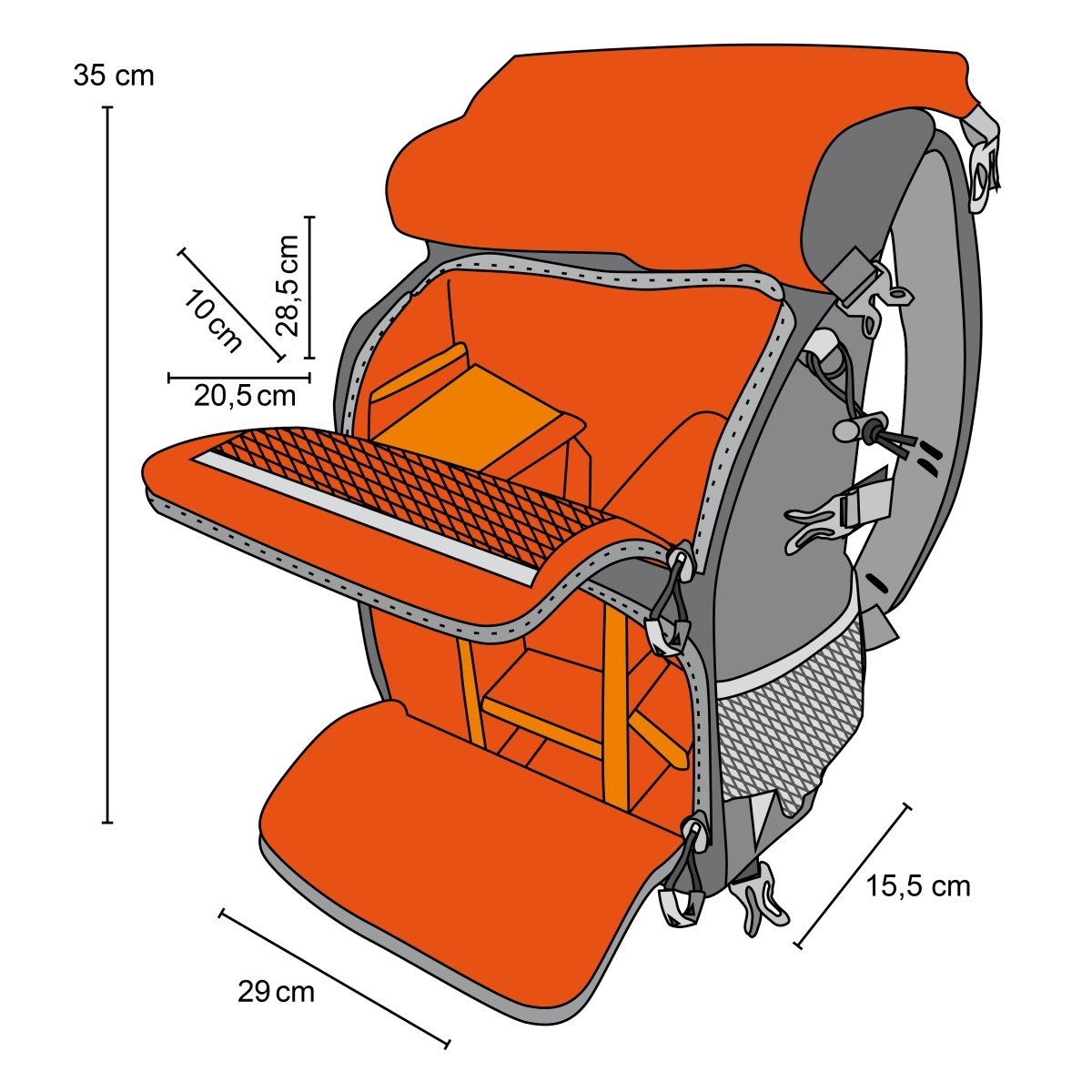 Mantona elementsPro 30 Kamerarucksack Dual