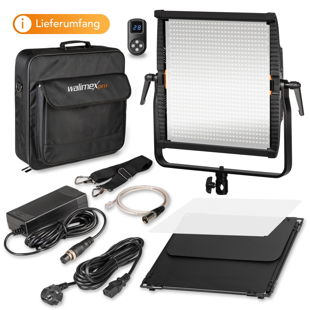 Walimex pro LED Niova 100-F Pro 100W Bi Color