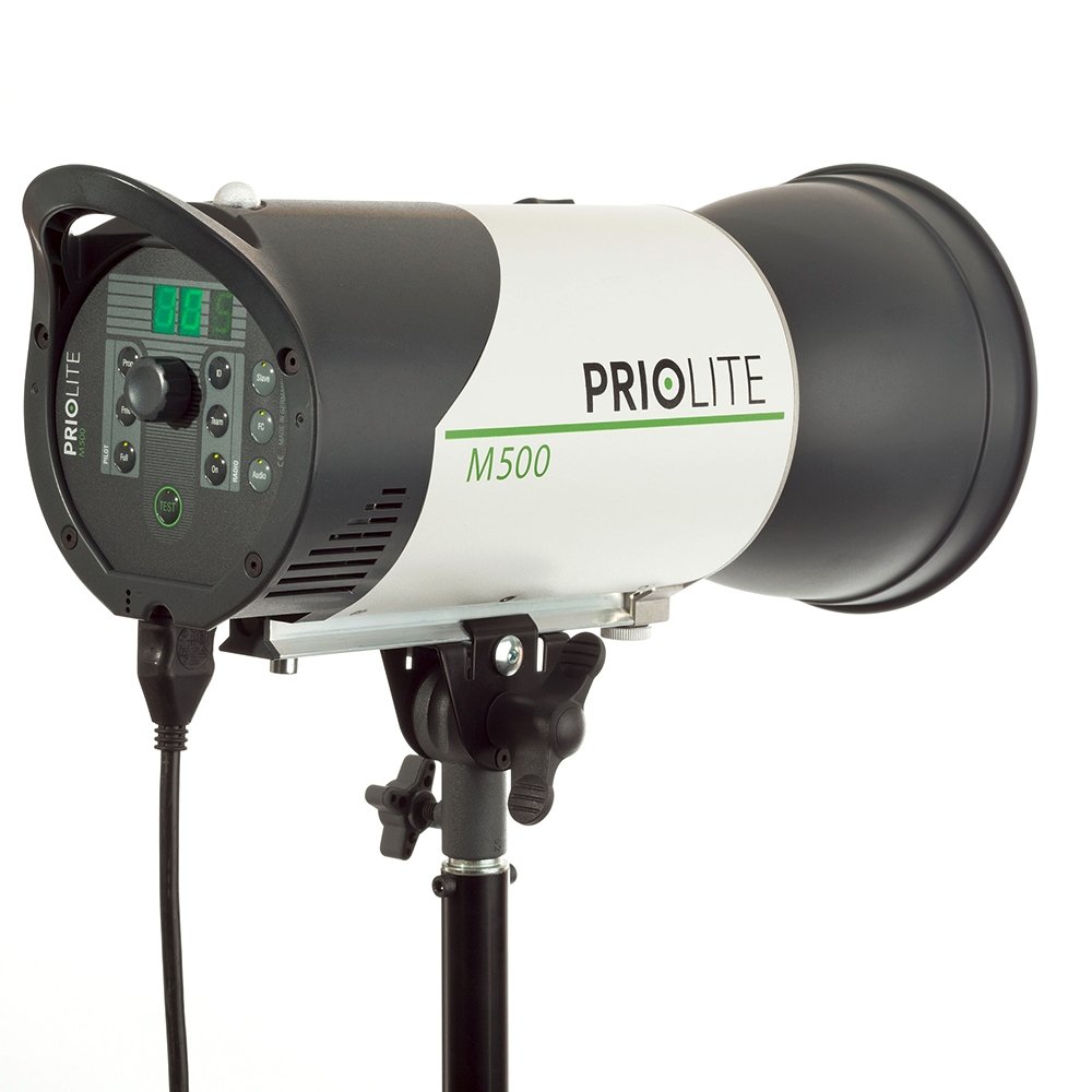 Priolite M 500 Kompaktblitzgerät für Netzbetrieb - Multivoltage