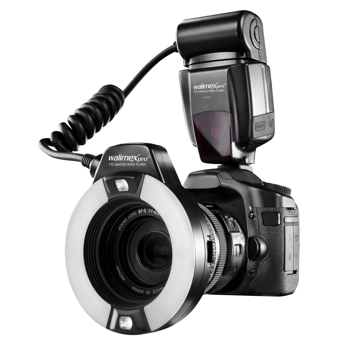 Walimex pro TTL Makro Ringblitz für Canon