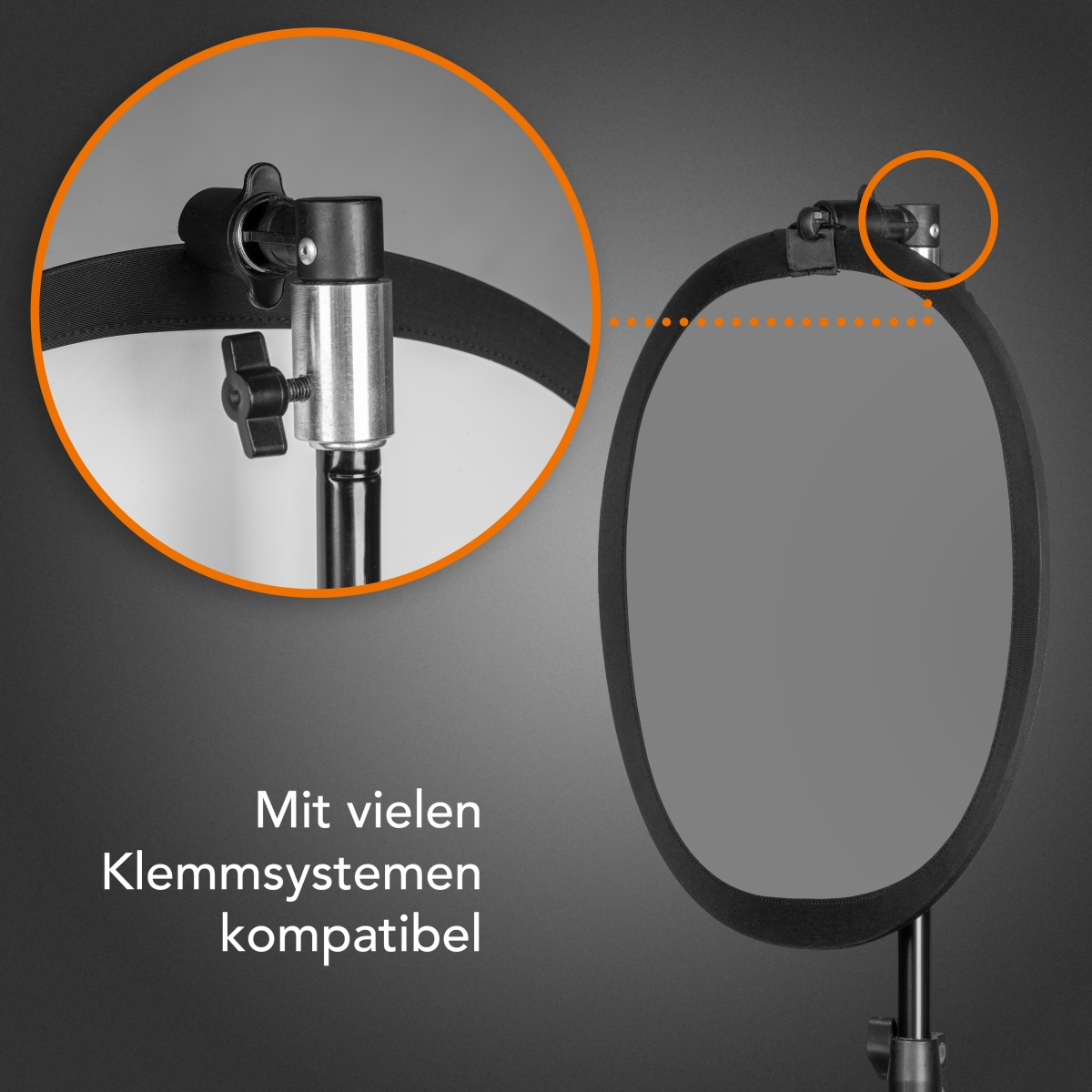 Walimex pro Falt-Graukarte 30x30cm