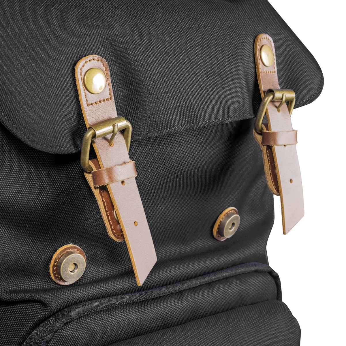 Mantona Fotorucksack Luis schwarz, Retro