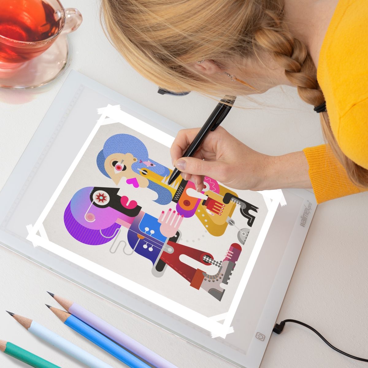 Walimex pro LED Leuchttisch Shining White 380 15W