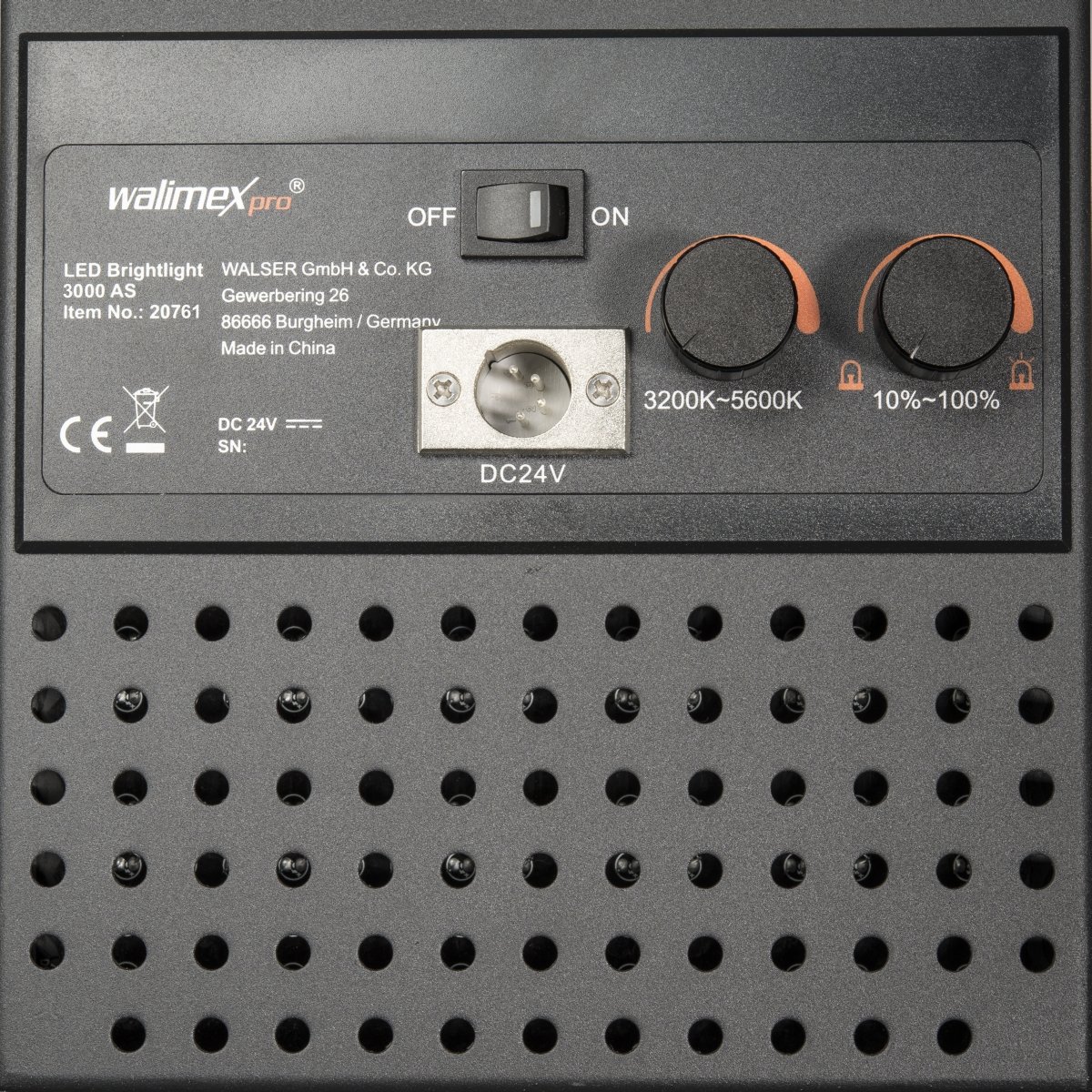 Walimex pro LED Brightlight 3000 AS Bi Color