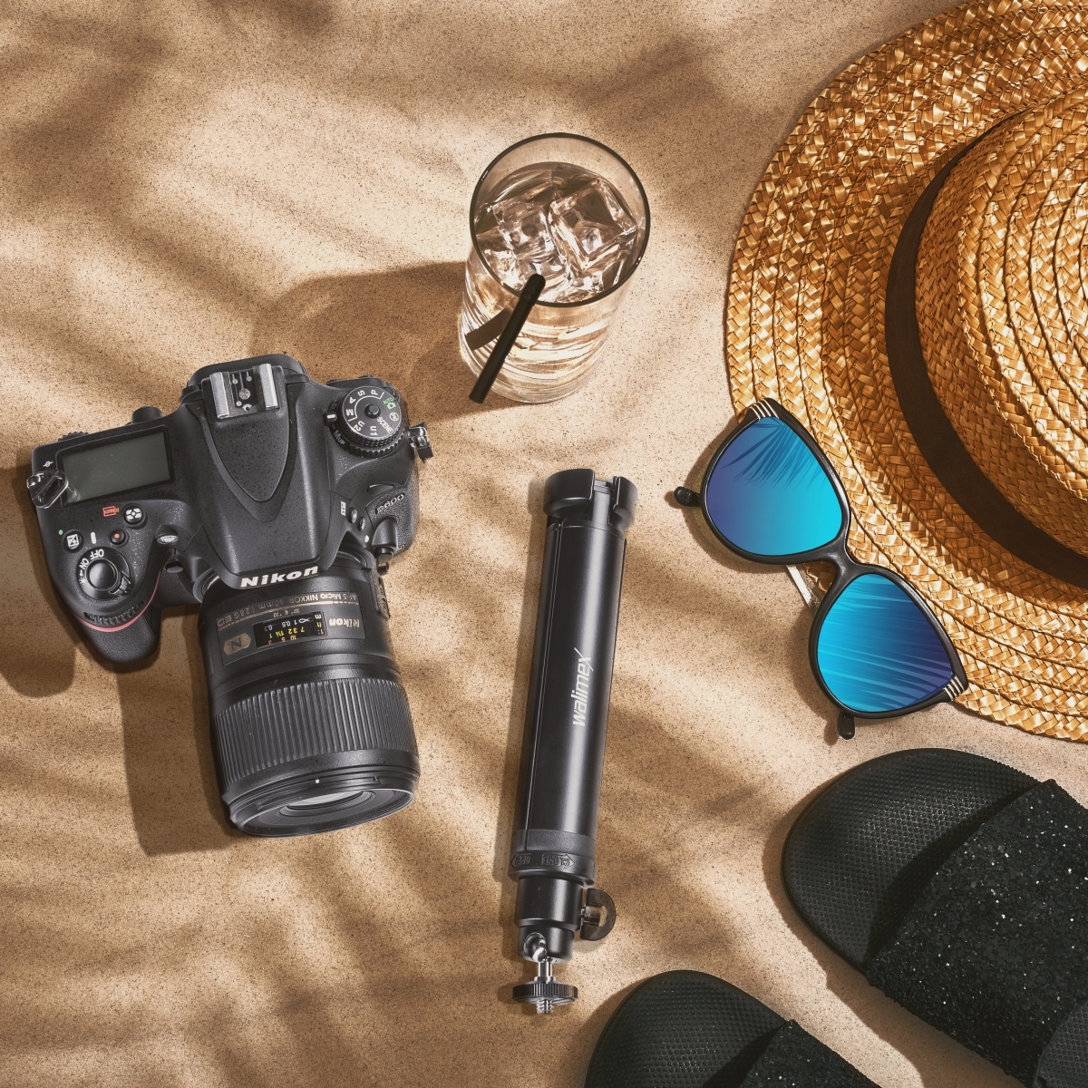 Walimex pro Easy 38 Tisch- & Kamerastativ, 38cm