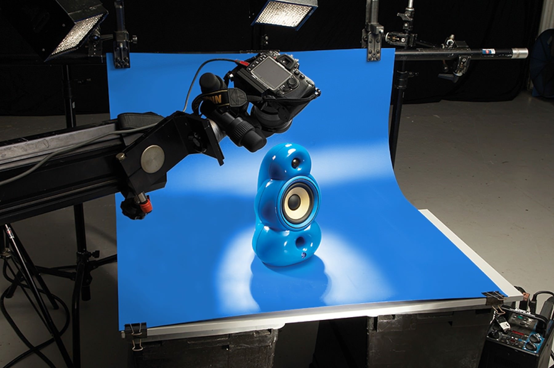 Colorama Colormatt-Hintergrund Electric Blue