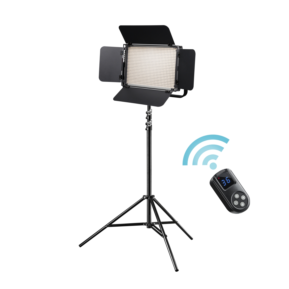 Walimex pro LED Niova 900 Plus BI Color 54W LED Flächenleuchte