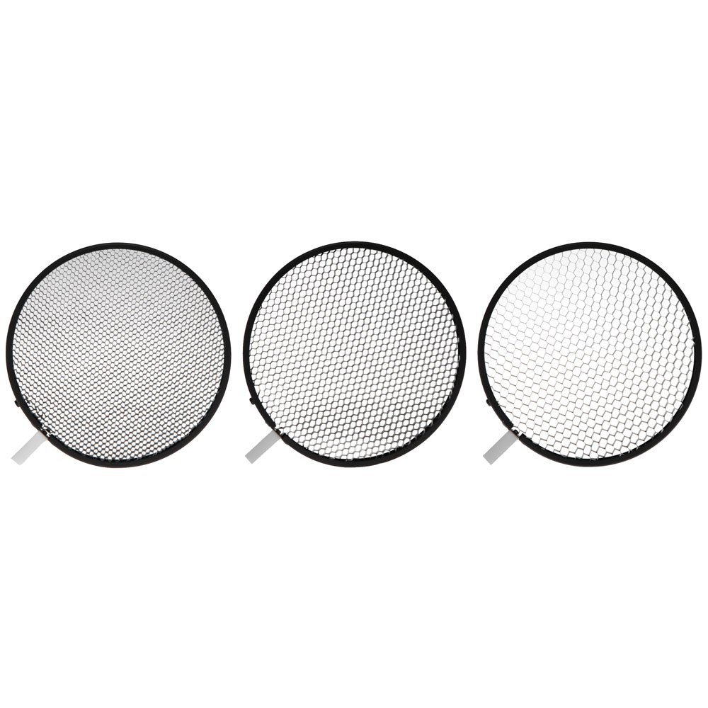 Hensel 7"-Wabenset 1, 2 und 3