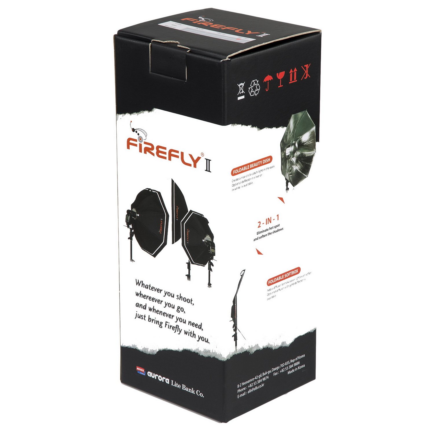 Aurora Firefly II Silber, 25 x 60 cm (FBS2 2560)