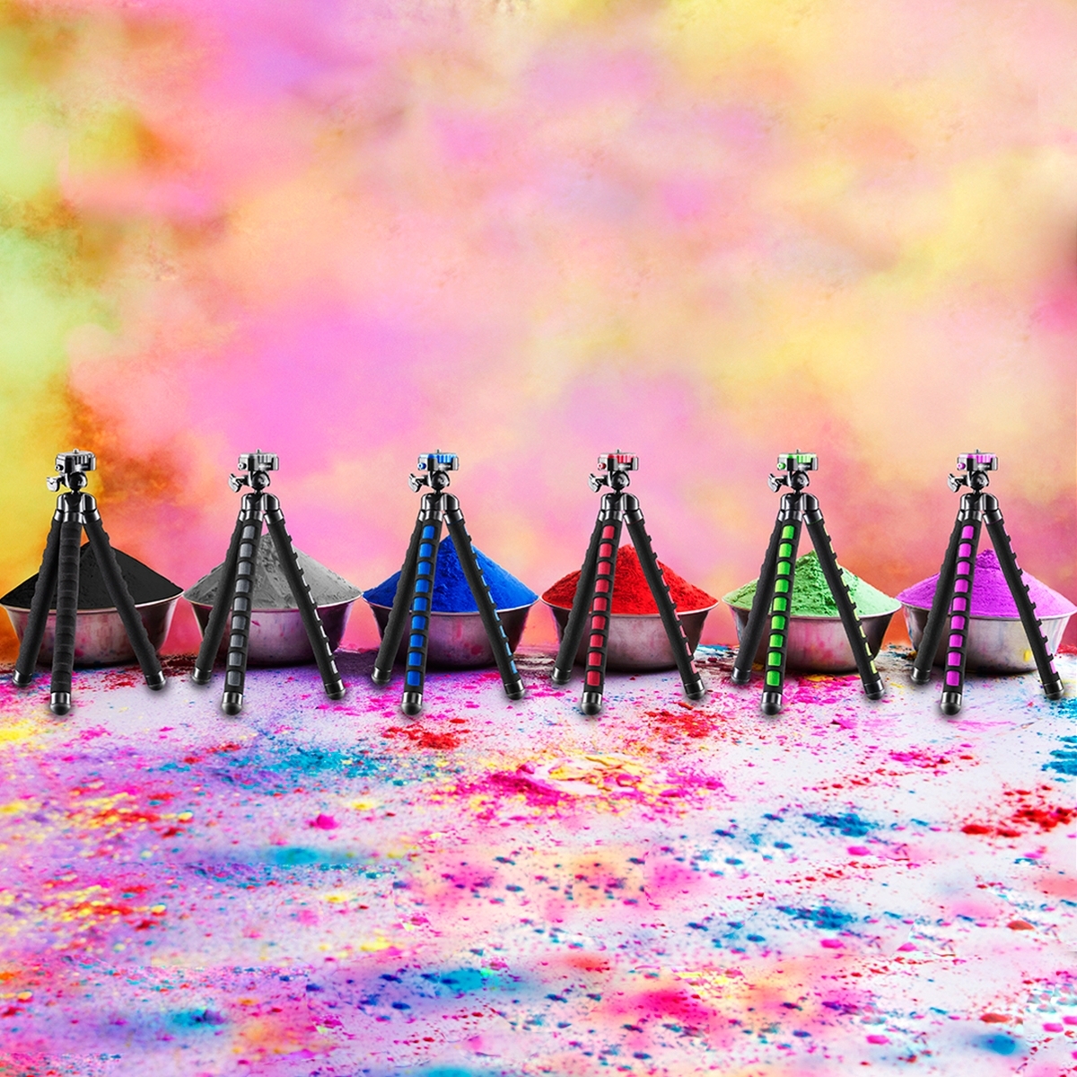 Mantona kaleido Flex lime green