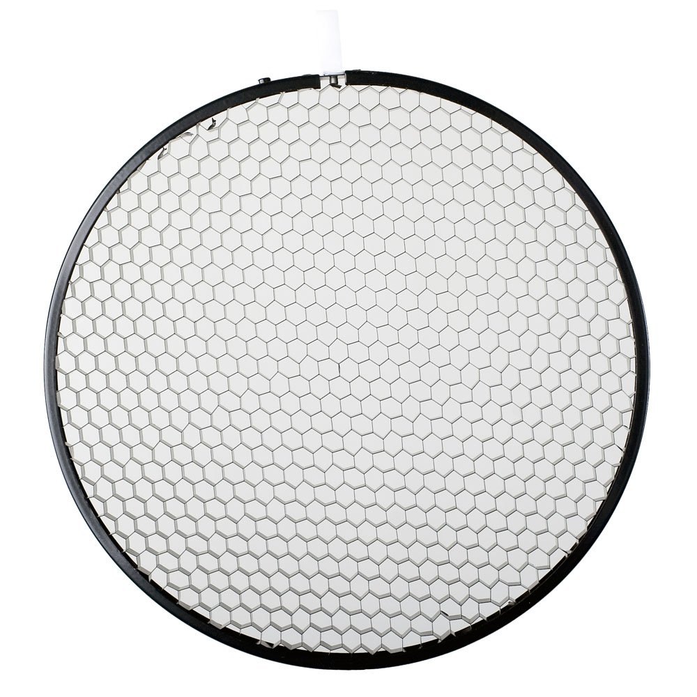 Hensel 12" Wabe, rund, schwarz, Nr. 4