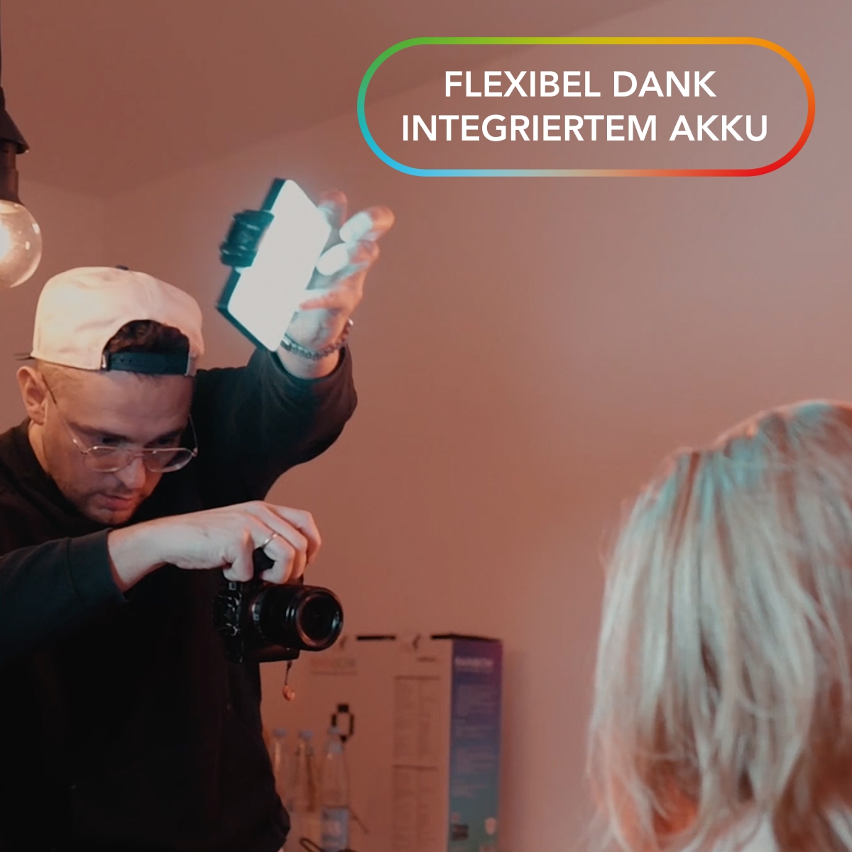 Walimex pro LED Rainbow Pocket RGBWW