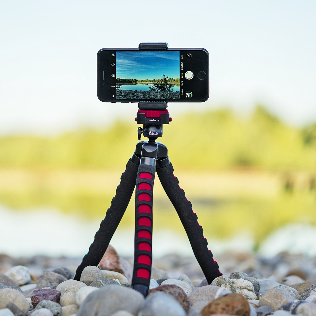 Mantona kaleido Flex sundown red