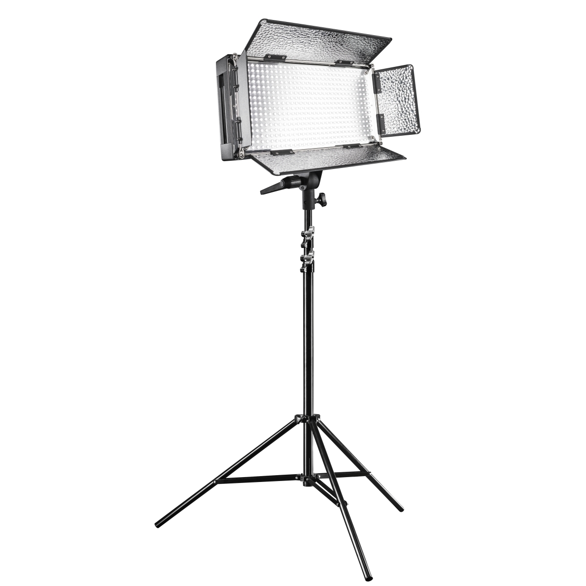 Walimex pro LED 500 Flächenleuchte 30W Set inkl. WT-806 Stativ