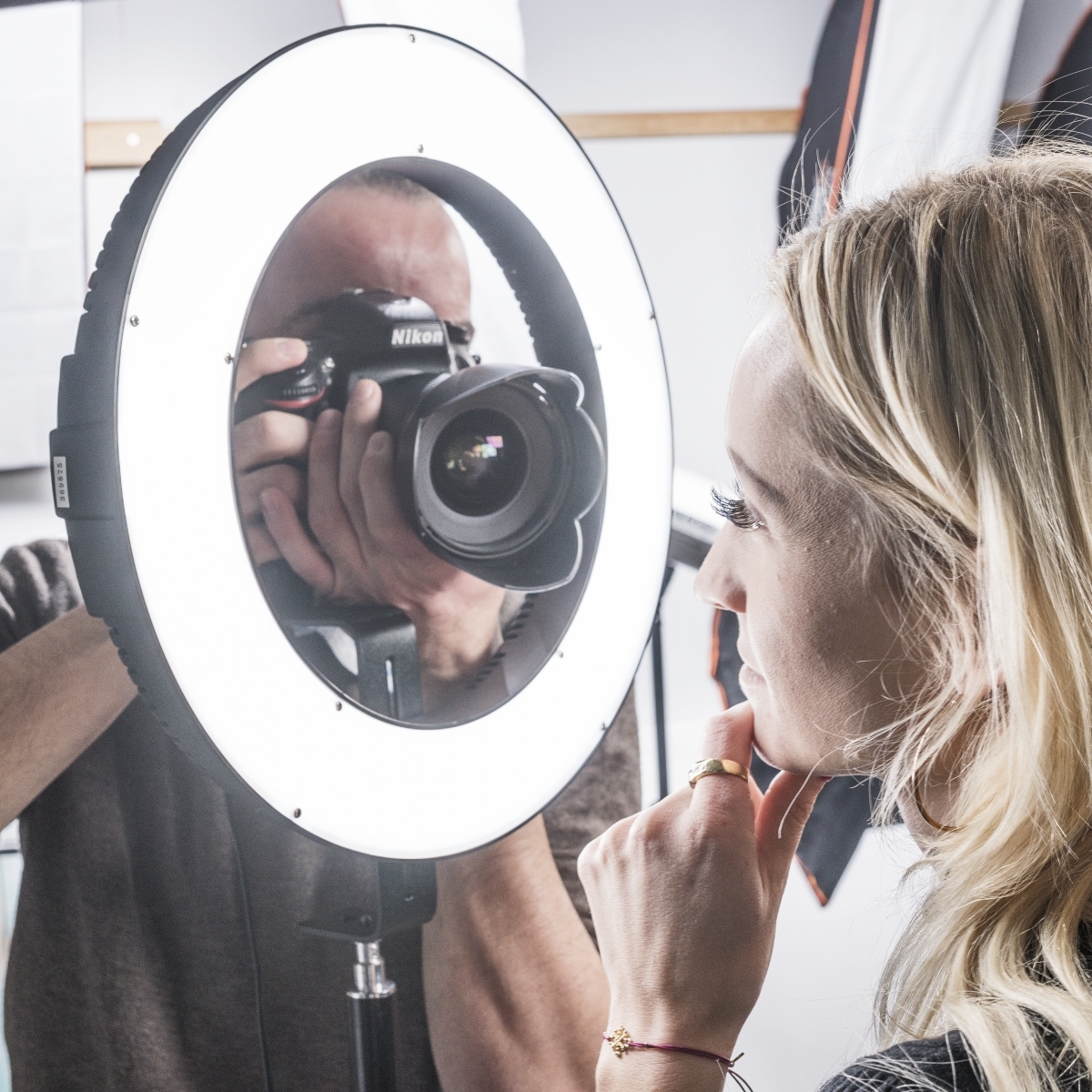 Walimex pro LED Ringleuchte 380 Bi Color RLL-380BV