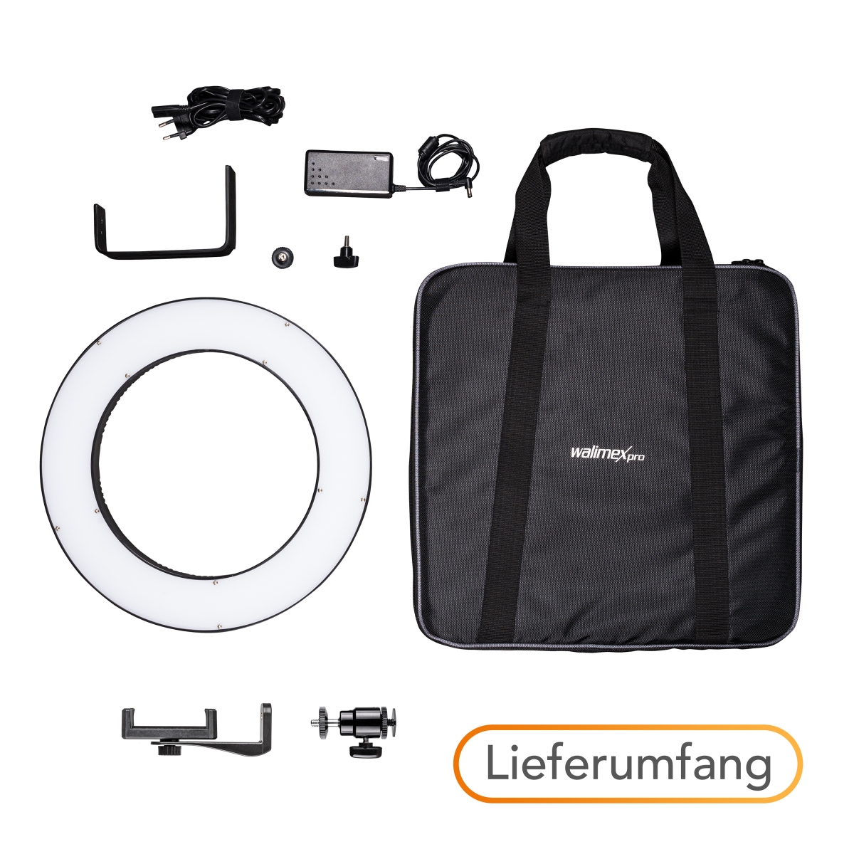 Walimex pro LED Ringleuchte 380 Bi Color RLL-380BV