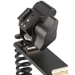 walimex Spiral-Blitzkabel Canon TTL,1/4 Zoll, 2m