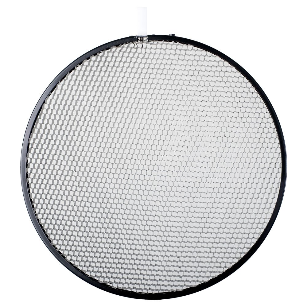 Hensel 12" Wabe, rund, schwarz, Nr. 3