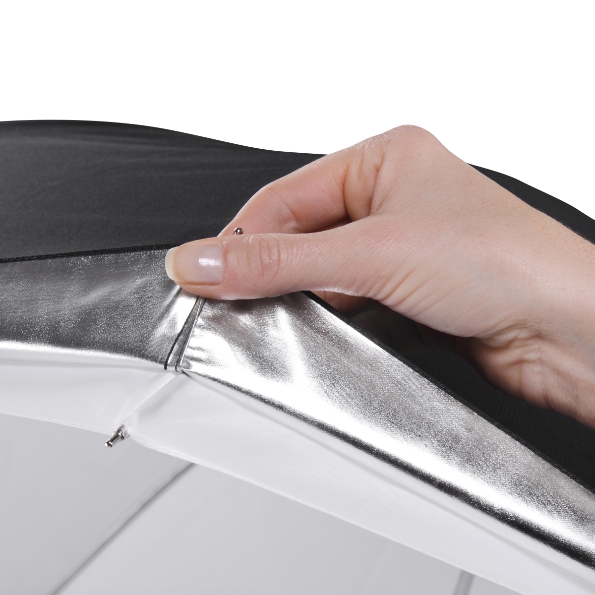 Walimex pro 2in1 Reflex- Durchlichtschirm weiß 150