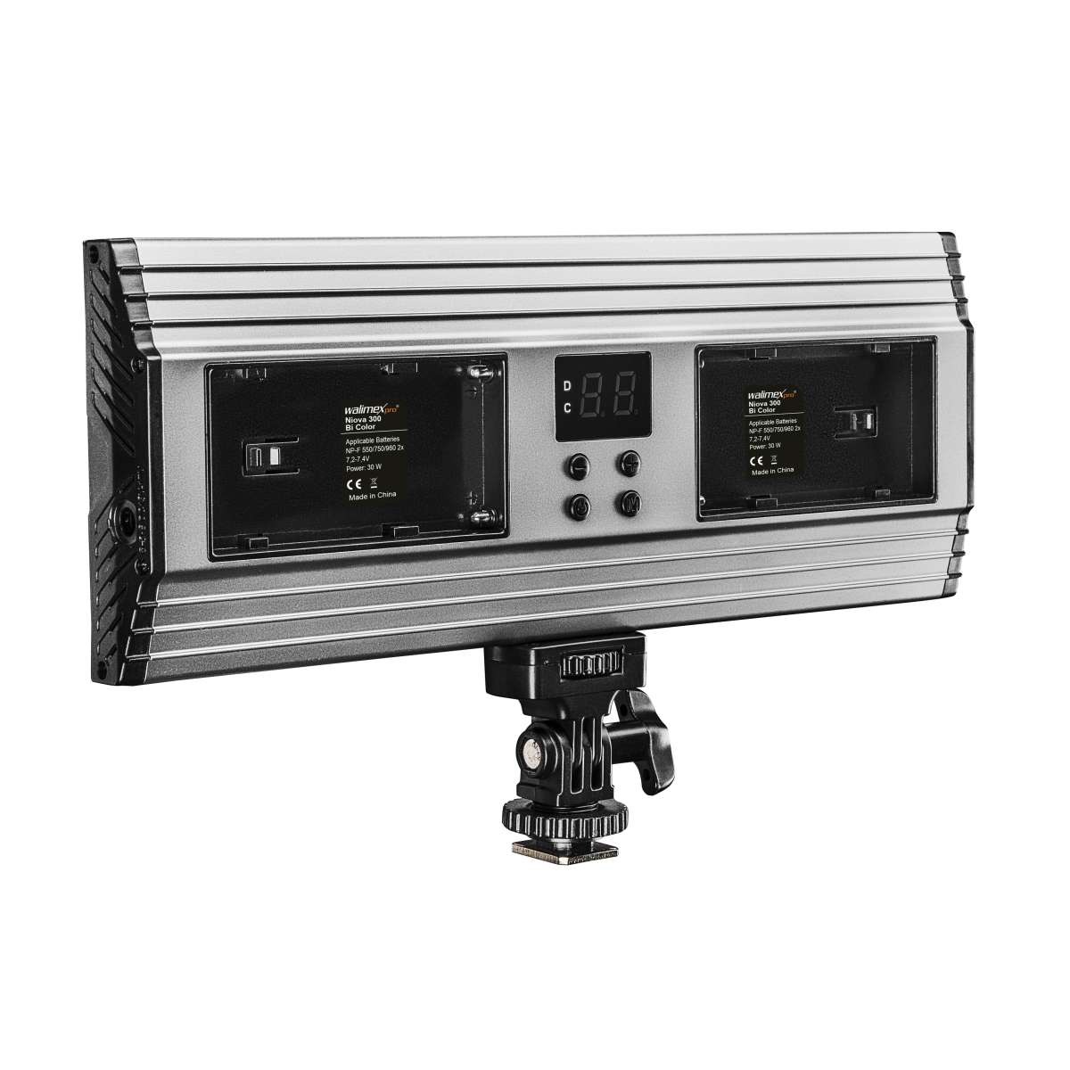 Walimex pro LED Niova 300 Bi Color 30W On Camera LED Leuchte