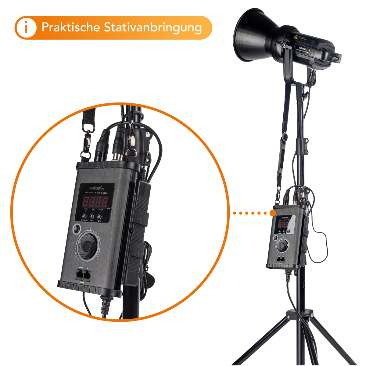 Walimex pro LED Niova 120 Plus Bi-Color 120W