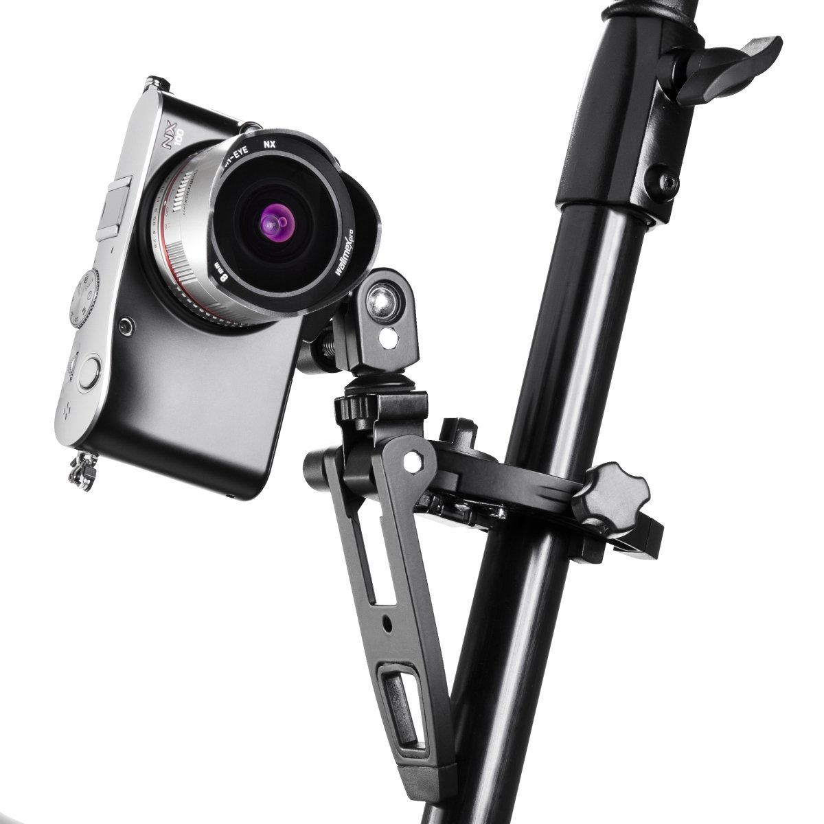 Walimex 2in1 Tisch- & Klemmstativ, 17cm