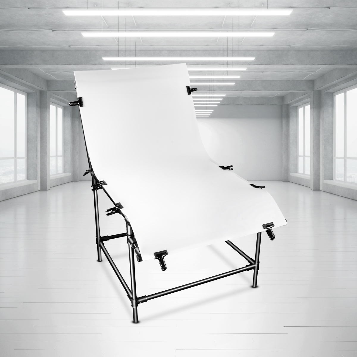 Walimex Aufnahmetisch Basic L, Aufnahmehöhe 80cm