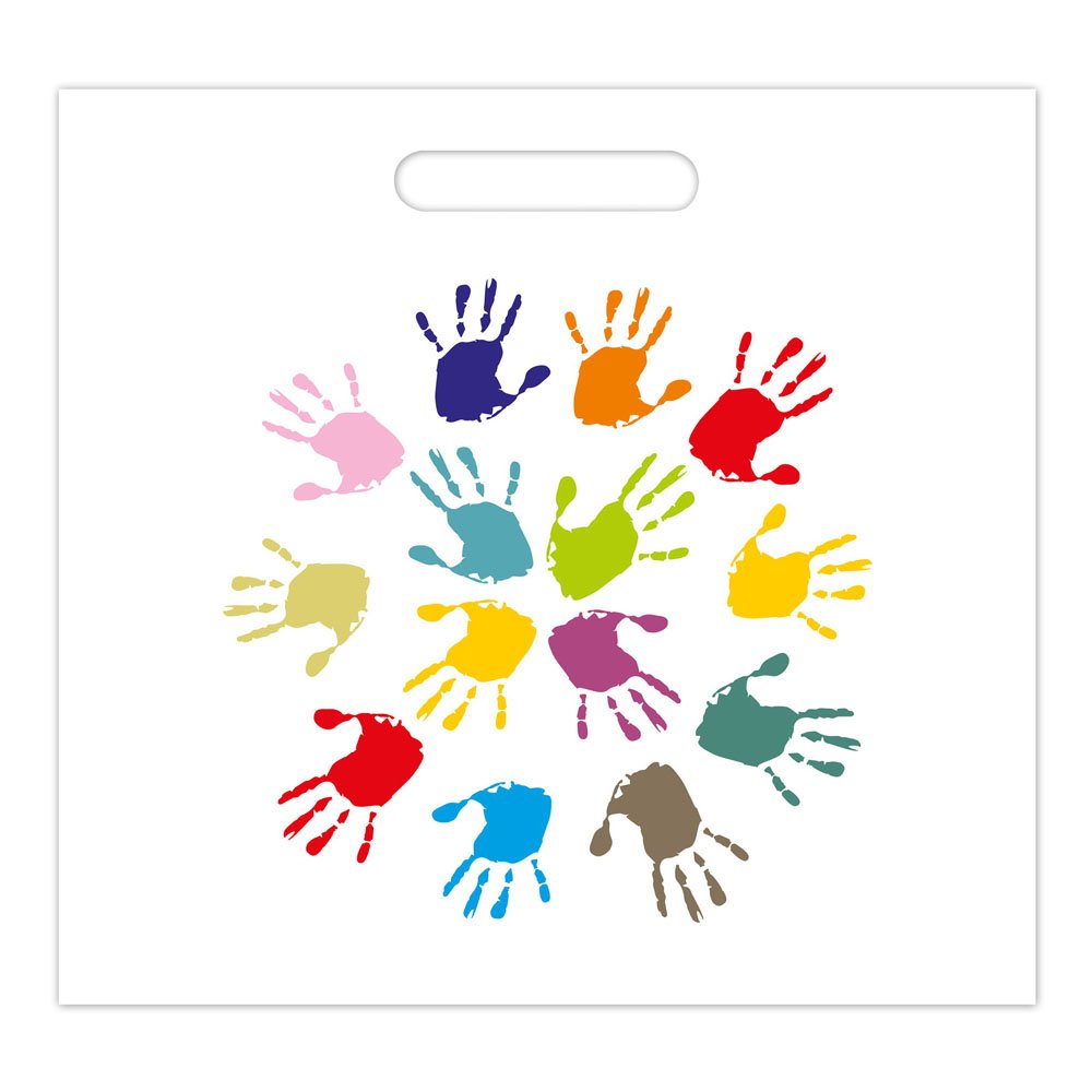 Motivtasche "Hände" - bis 20x30  ohne Fenster