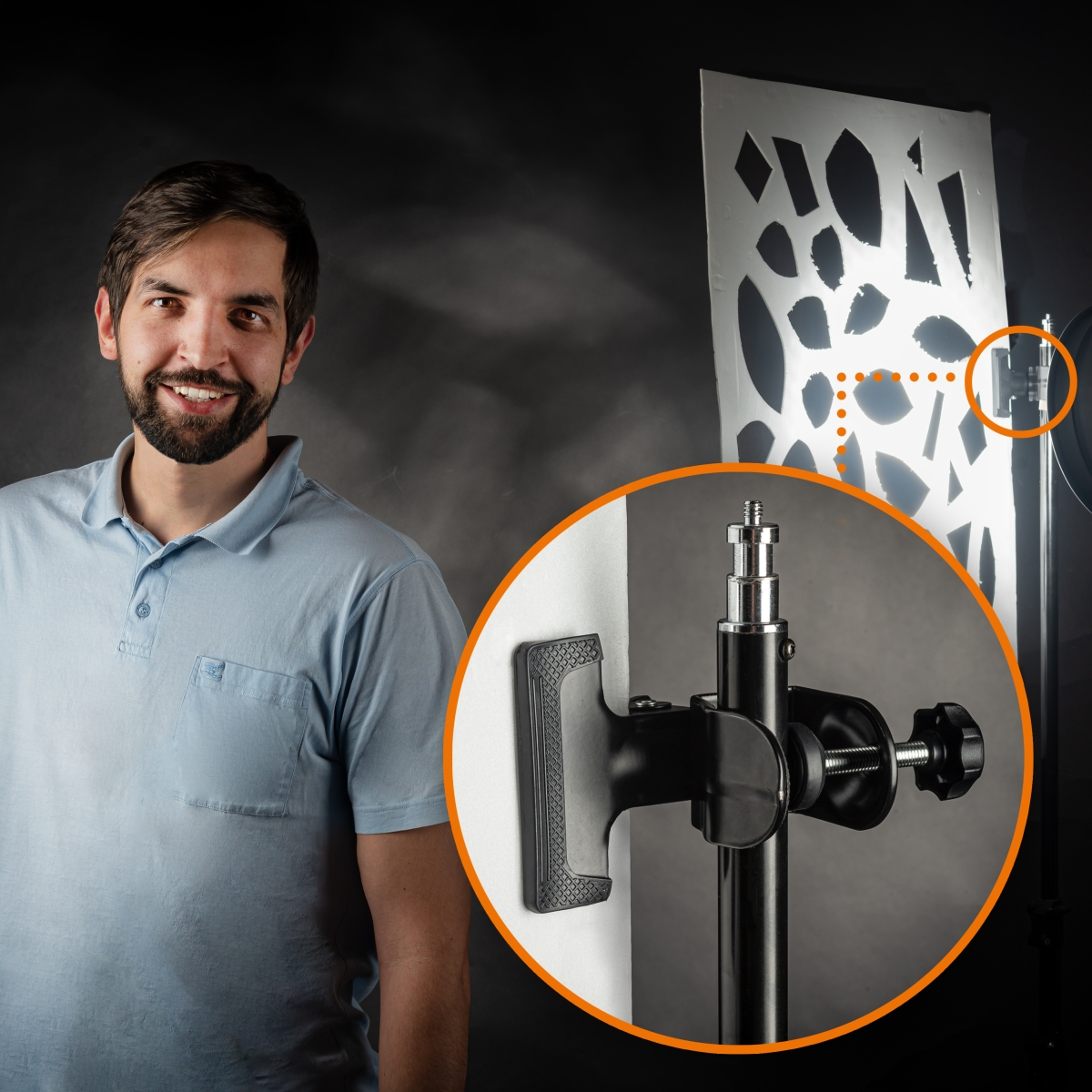 Walimex pro Schraubklemme