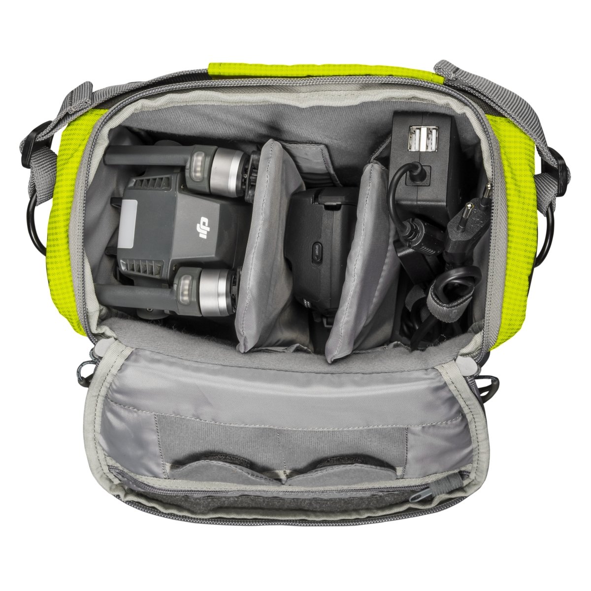 Mantona elements Outdoor Rucksack hellgrün