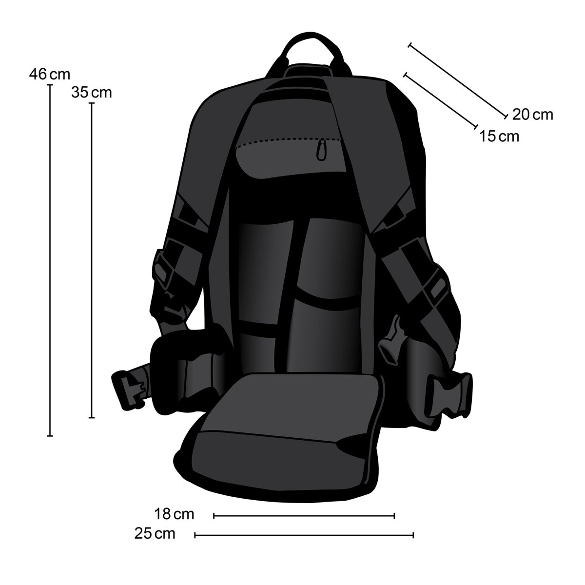 Mantona Trekking Fotorucksack