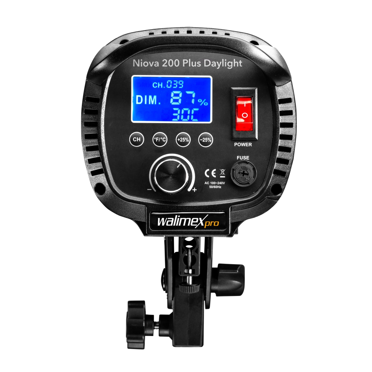 Walimex pro LED Niova 200 Plus Daylight 200W Foto Video Studioleuchte